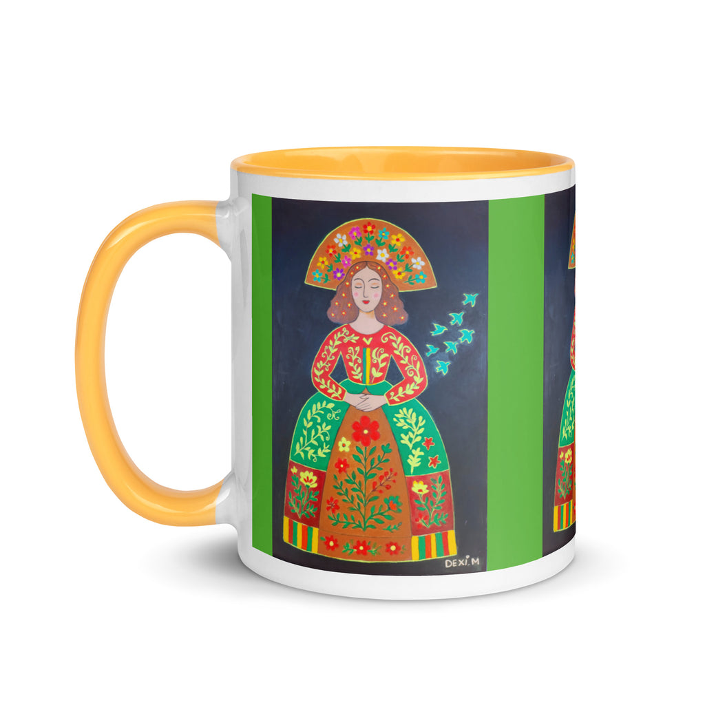 Thanksgiving Queen Mug – 11 oz Ceramic Art Mug | Dexi Art