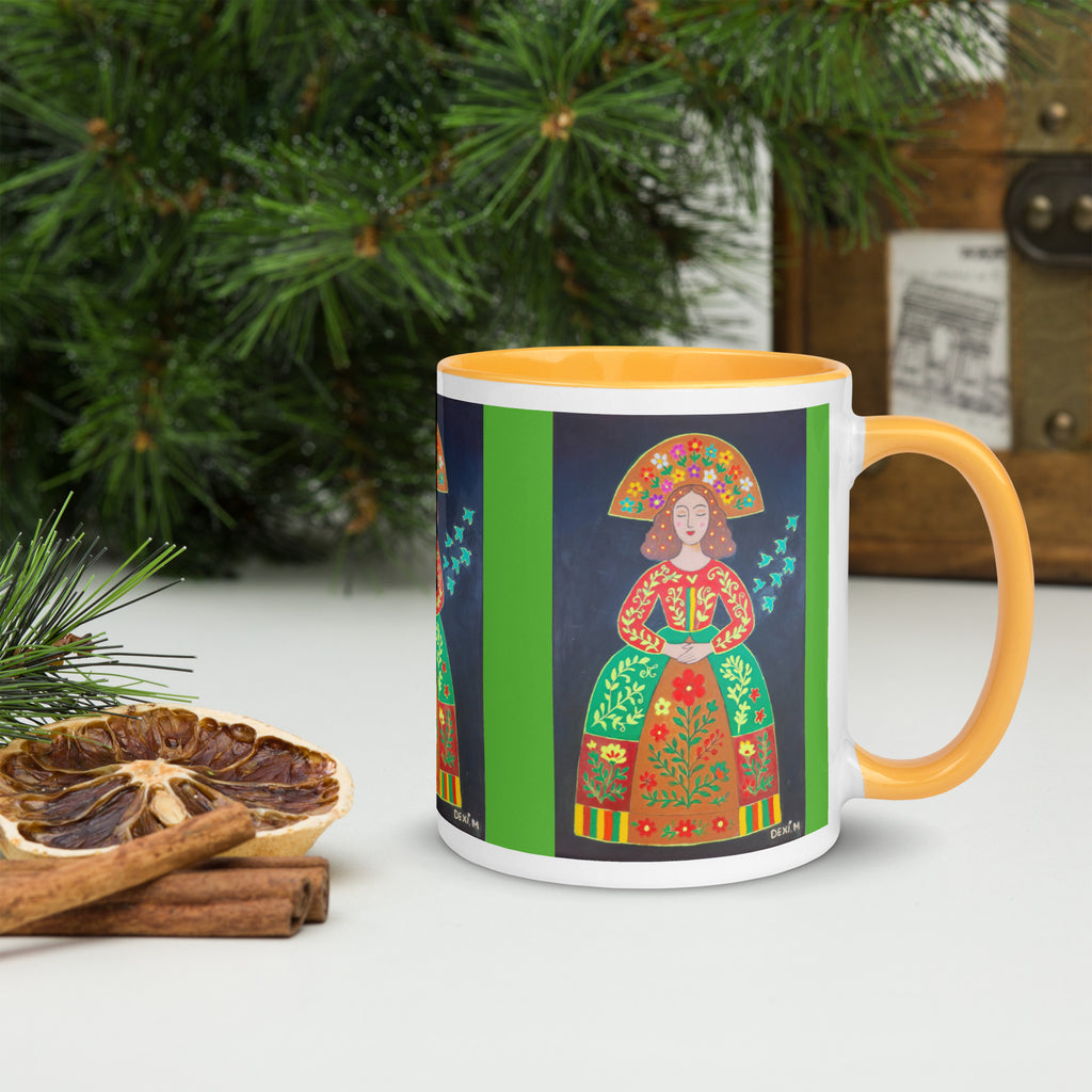 Thanksgiving Queen Mug – 11 oz Ceramic Art Mug | Dexi Art