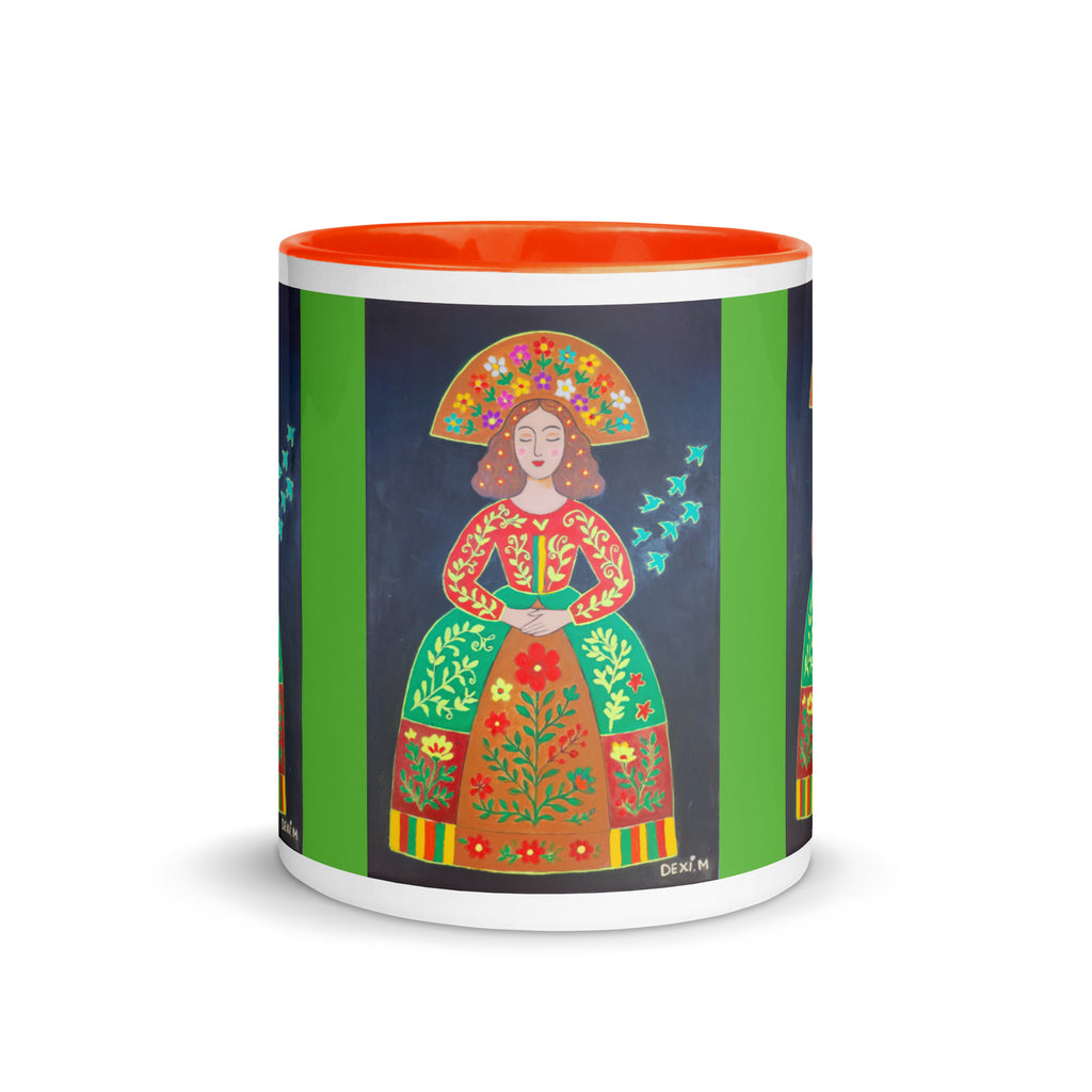 Thanksgiving Queen Mug – 11 oz Ceramic Art Mug | Dexi Art